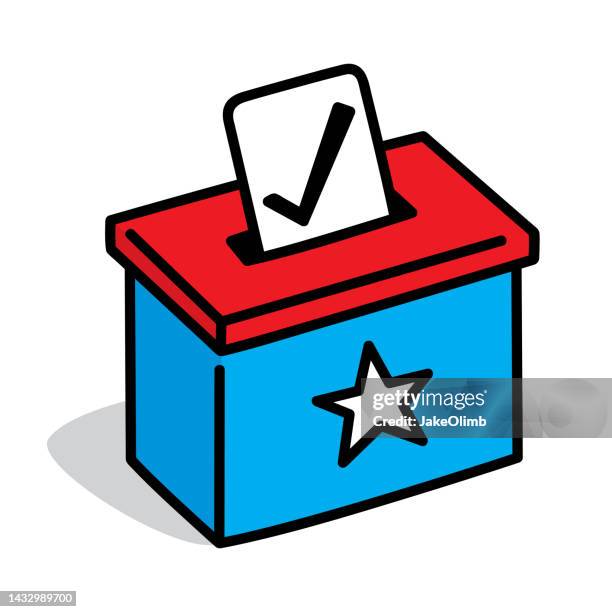 182 Ballot Box Line Art Stock Photos, High-Res Pictures, and Images ...