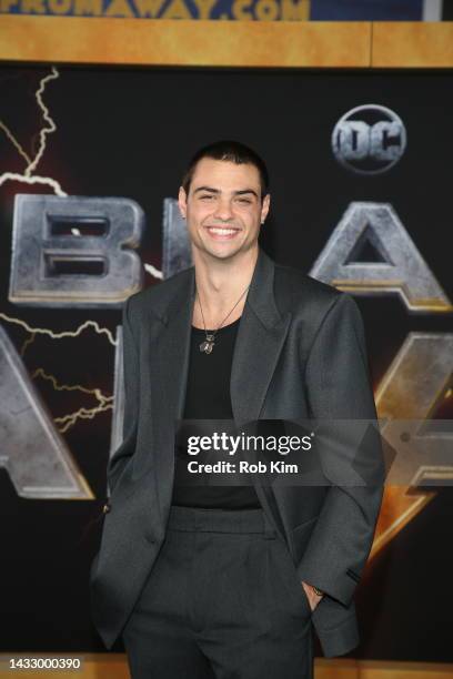 Noah Centineo attends the New York premiere of DC's "Black Adam" at AMC Empire 25 on October 12, 2022 in New York City.