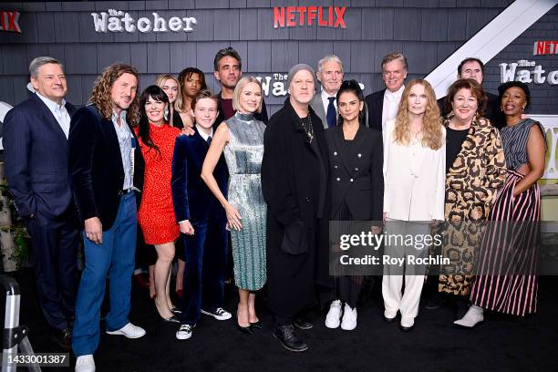 Ted Sarandos, Ian Brennan, Alexis Martin Woodall, Isabel Gravitt, Henry Hunter Hall, Luke David Blumm, Bobby Cannavale, Naomi Watts, Ryan Murphy,...