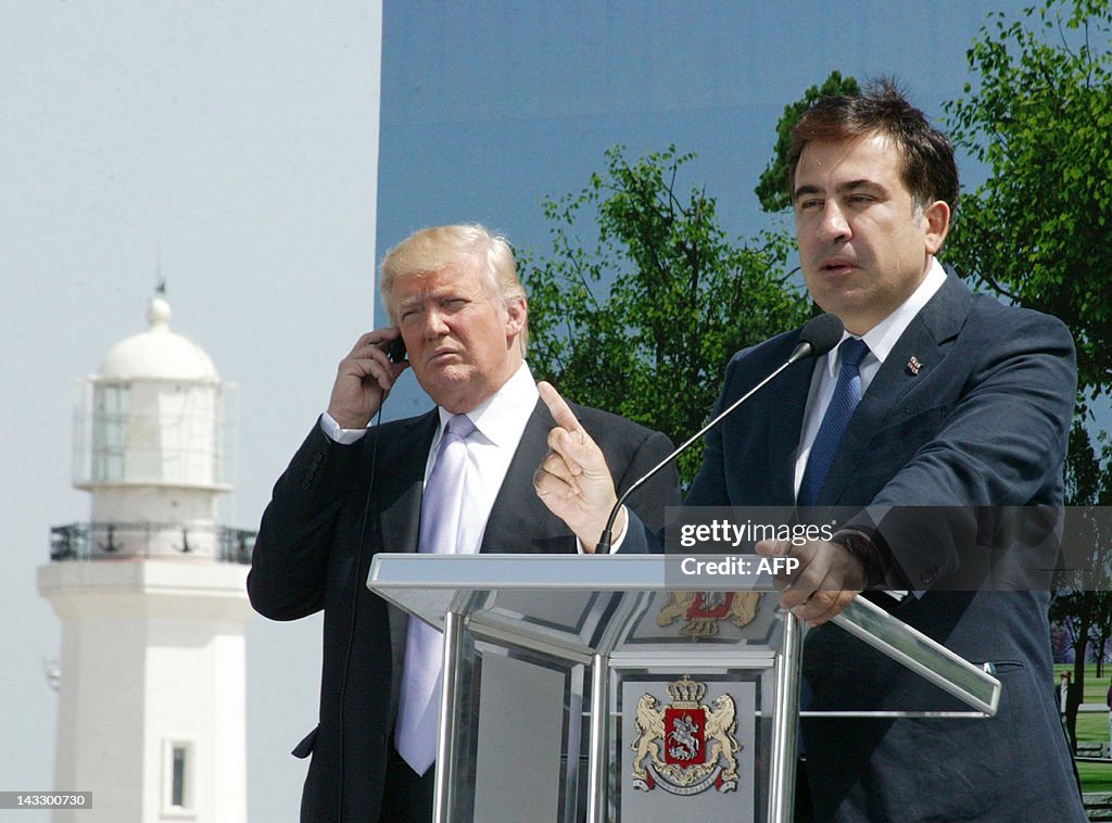 Georgia's President Mikheil Saakashvili