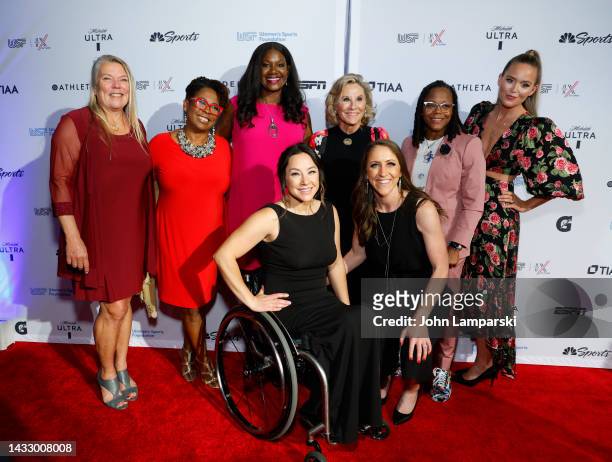 Alana Nichols, Skiing/Surfing, WSF President Meghan Duggan, Phaidra Knight, Mixed Martial Arts and guests attend The Women's Sports Foundation's 2022...