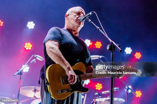 Singer Black Francis member of the band Pixies performs live on stage during Popload Festival 2022 at Centro Esportivo Tiete on October 12, 2022 in...