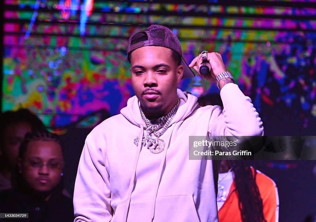 Which Homecoming Rapper Rapper G Herbo performs onstage during the 2022 Clark Atlanta... News ...