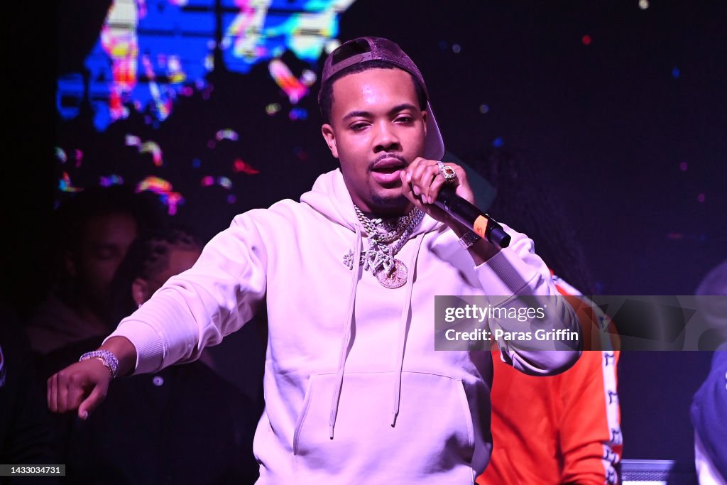 Which Homecoming Rapper Rapper G Herbo performs onstage during the 2022 Clark Atlanta... News ...