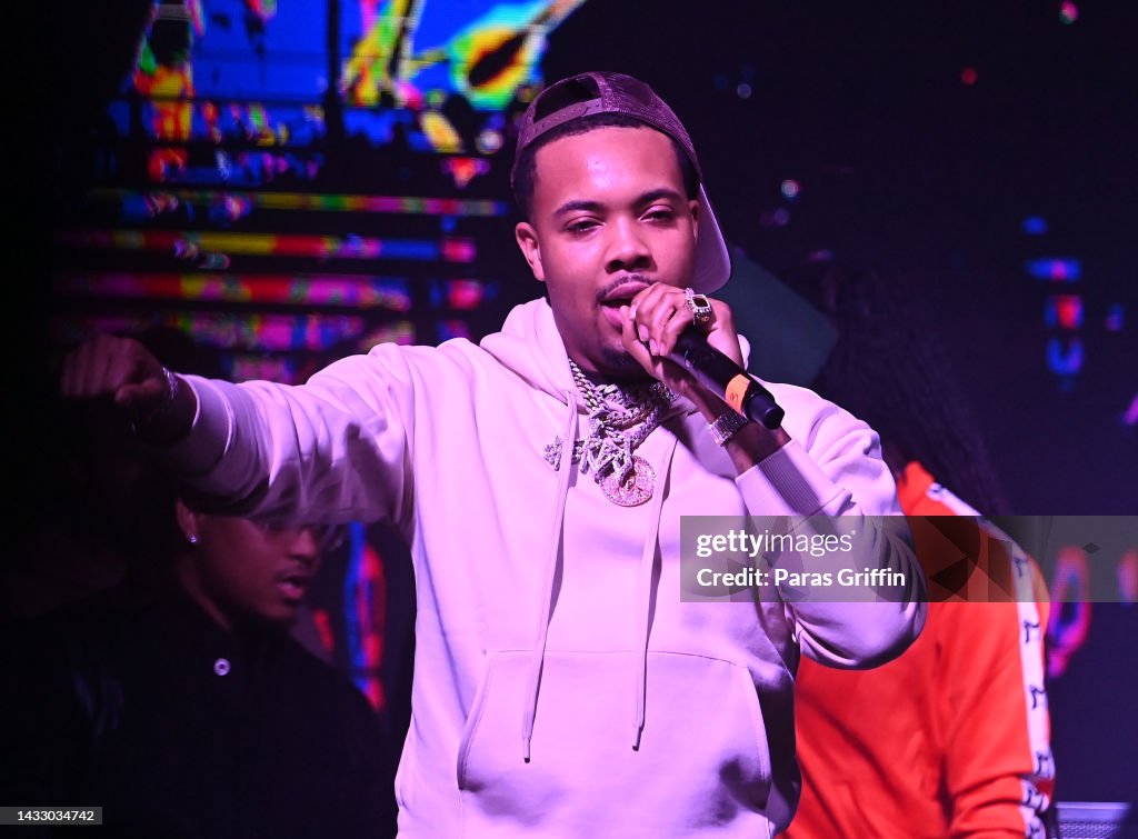 Which Homecoming Rapper Rapper G Herbo performs onstage during the 2022 Clark Atlanta... News ...
