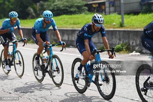 Iván Ramiro Sosa of Colombia and Movistar Team competes during the 26th Le Tour de Langkawi 2022, Stage 3 a 124.2km stage from Putrajaya to Genting...