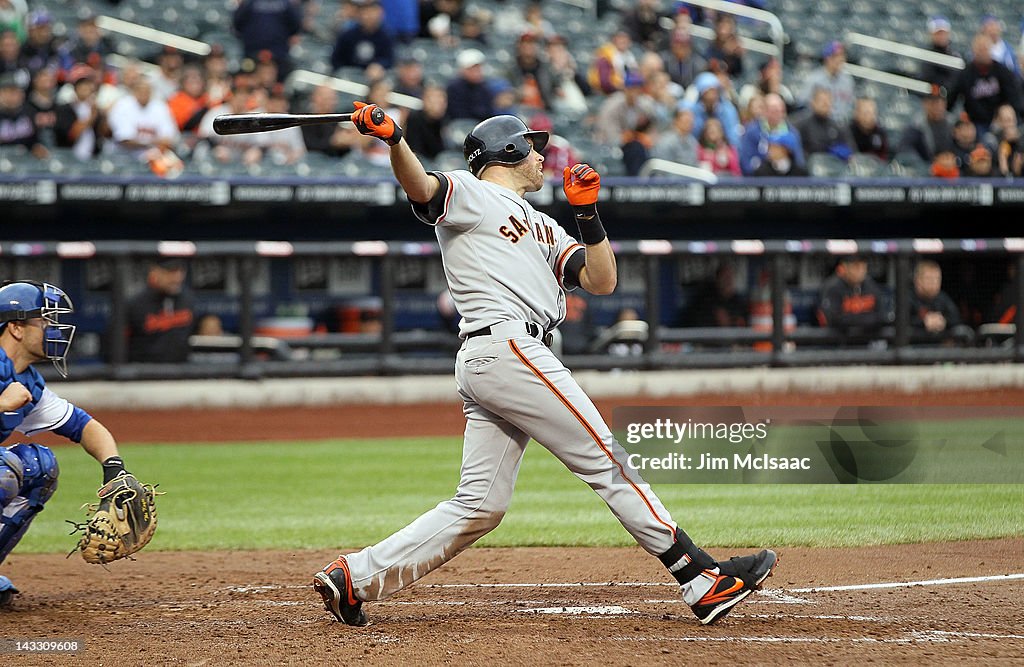 San Francisco Giants v New York Mets - Game One