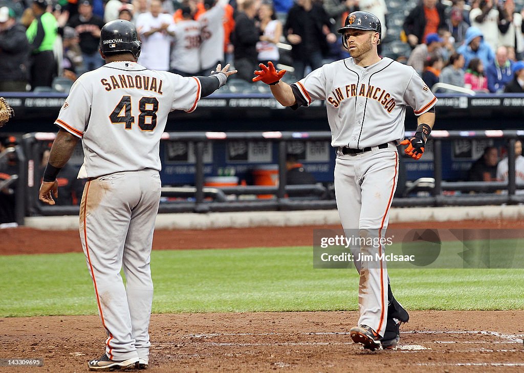 San Francisco Giants v New York Mets - Game One