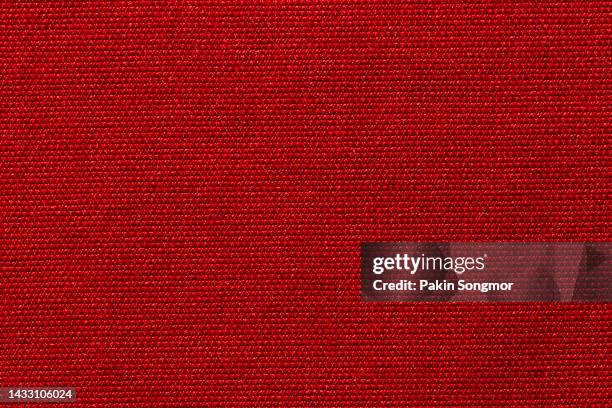 red color sports clothing fabric football shirt jersey texture and textile background. - linhas texteis imagens e fotografias de stock