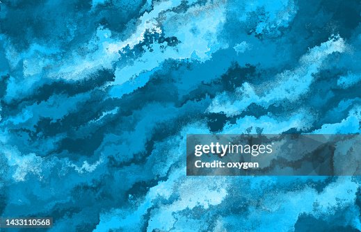 Distorted Blue Pattern Abstract Blue Distorted Wave Pattern Background Water Texture High-Res ...