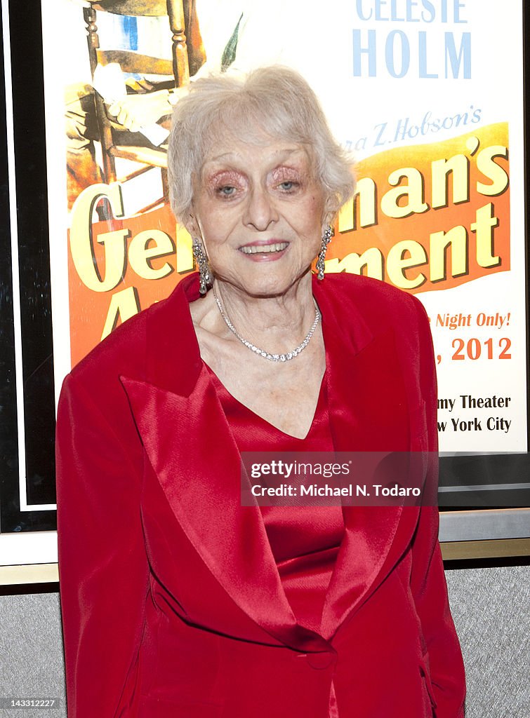 The Academy of Motion Picture Arts And Sciences Celebrates The 65th Anniversary Of "Gentleman's Agreement"