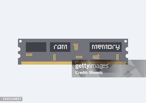 Memory Computer Animation Computer Memory High-Res Vector Graphic - Getty Images