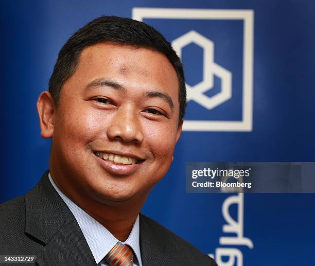 Azrulnizam Abdul Aziz, chief executive officer of Al Rajhi Bank , poses for a photograph in Kuala Lumpur, Malaysia, on Wednesday, April 18, 2012....