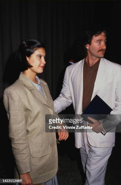 Phoebe Cates and Kevin Kline attend the nominees luncheon for 61st Annual Academy Awards at the Beverly Hilton Hotel in Beverly Hills, California,...