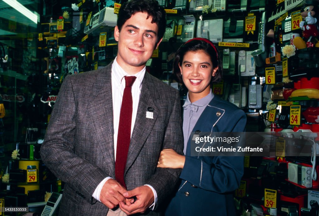 Zach Galligan And Phoebe Cates In NY
