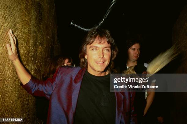 David Cassidy attends Music Against AIDS Benefit at the Beverly Wilshire Hotel in Beverly Hills, California, United States, 15th October 1989.