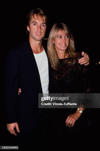 Shaun Cassidy and Wife Ann Pennington during "The Tap Dance Kid" Opening night at Pantages Theater in Hollywood, California, United States, 20th...