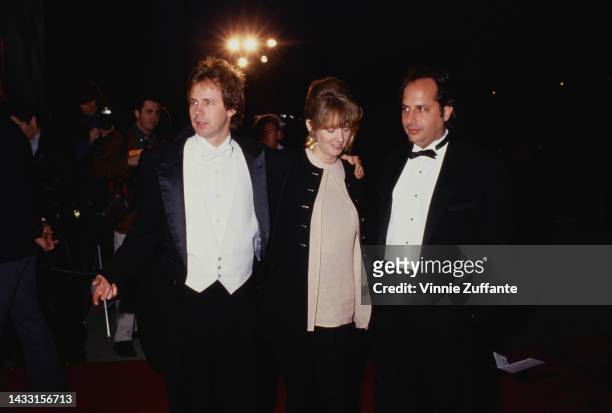 Dana Carvey, his wife Paula Swaggerman and John Lovitz attending 5th Annual Comedy Awards at the Shrine Auditorium in Los Angeles, California, United...