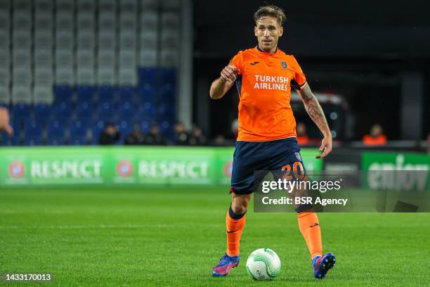 Lucas Biglia of Basaksehir FK during the UEFA Europa Conference League match between Basaksehir FK and RFS at Basaksehir Fatih Terim-stadion on...