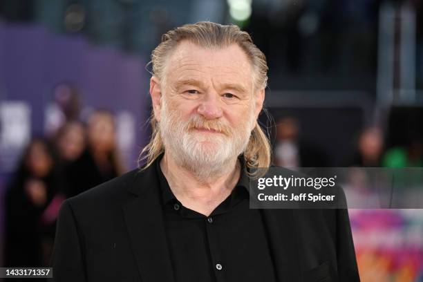 Brendan Gleeson attends "The Banshees of Inisherin" UK Premiere at the 66th BFI London Film Festival at The Royal Festival Hall on October 13, 2022...