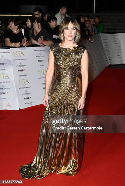 Vicky McClure attends the National Television Awards 2022 at The OVO Arena Wembley on October 13, 2022 in London, England.