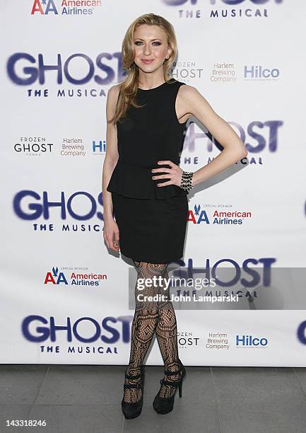 Nina Arianda attends the after party for the Broadway opening night of "Ghost, The Musical" at Tunnel on April 23, 2012 in New York City.