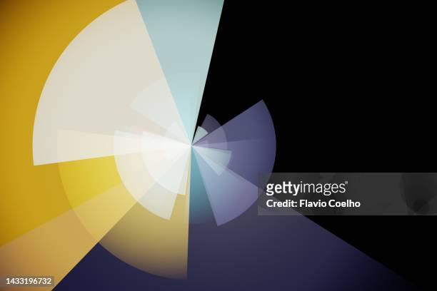 concentric arcs background - concéntrico fotografías e imágenes de stock