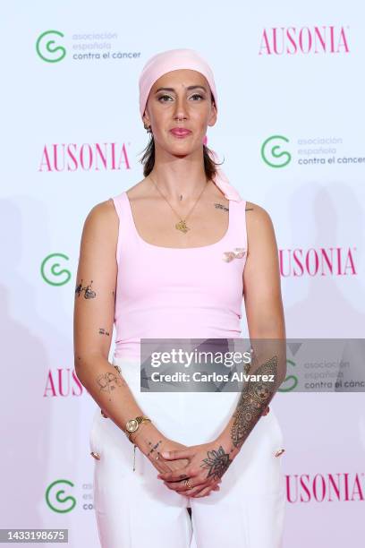 Virginia Torrecilla attends the "15 Años Mas Cerca" AECC and Ausonia Campaign presentation on October 13, 2022 in Madrid, Spain.