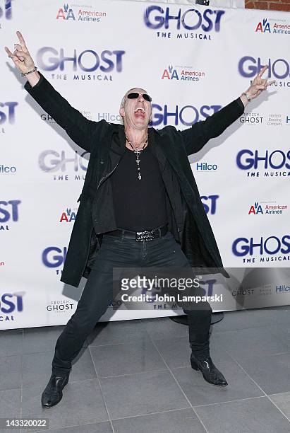 Dee Snider attends the after party for the Broadway opening night of "Ghost, The Musical">> at Tunnel on April 23, 2012 in New York City.