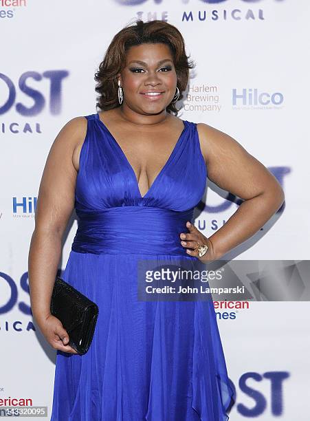 Da'Vine Joy Randolph attend sthe after party for the Broadway opening night of "Ghost, The Musical" at Tunnel on April 23, 2012 in New York City.