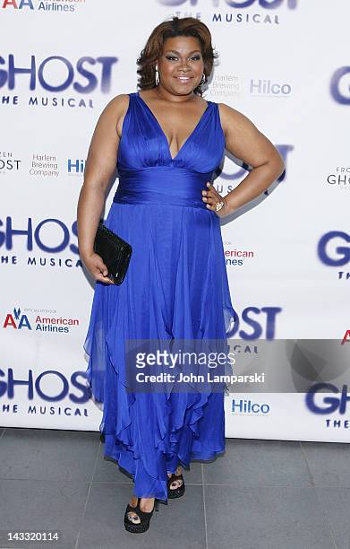 Da'Vine Joy Randolph attend sthe after party for the Broadway opening night of "Ghost, The Musical" at Tunnel on April 23, 2012 in New York City.