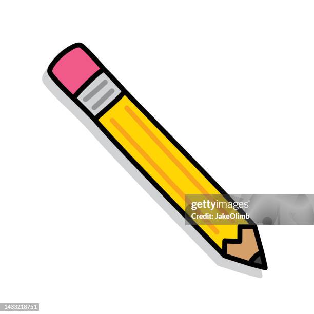 pencil doodle 6 - empty primary school classroom stock illustrations