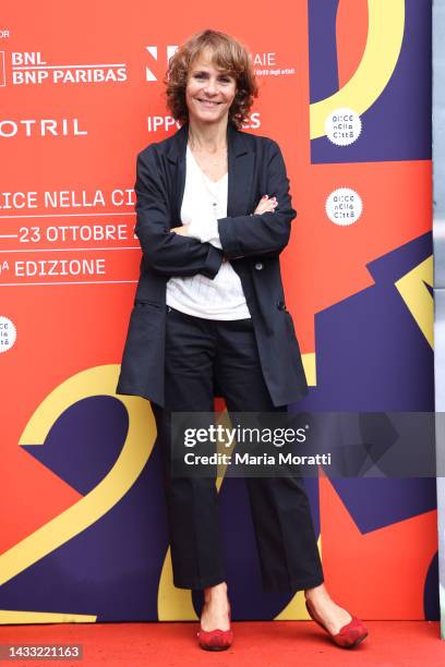 Sophie Chiarello attends the photocall for "Il Cerchio" at Alice Nella Città during the 17th Rome Film Festival at Casa Alice on October 13, 2022 in...