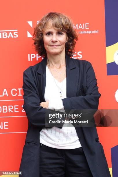 Sophie Chiarello attends the photocall for "Il Cerchio" at Alice Nella Città during the 17th Rome Film Festival at Casa Alice on October 13, 2022 in...