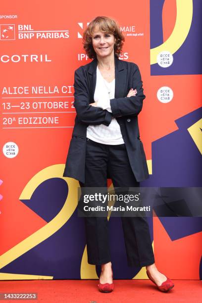 Sophie Chiarello attends the photocall for "Il Cerchio" at Alice Nella Città during the 17th Rome Film Festival at Casa Alice on October 13, 2022 in...