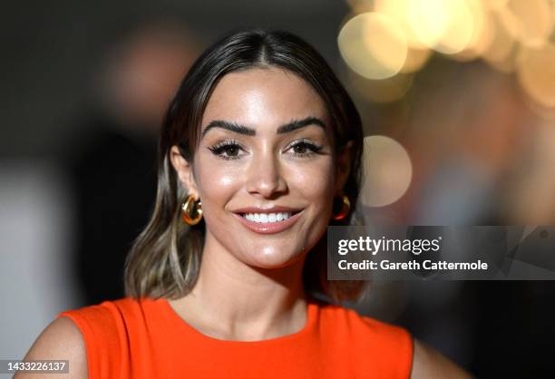 Frankie Bridge attends the National Television Awards 2022 at The OVO Arena Wembley on October 13, 2022 in London, England.