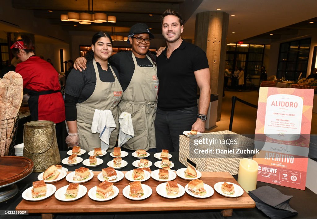 Chef Jonate Chef Jonathan Streep with chefs pose at Aperitivo presented by... News ...