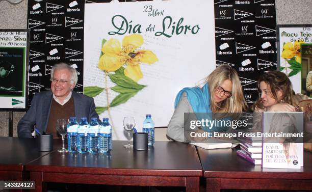 Isabel Sartorius attends 'Por Ti Lo Haria Mil Veces' book signing on April 23, 2012 in Madrid, Spain.