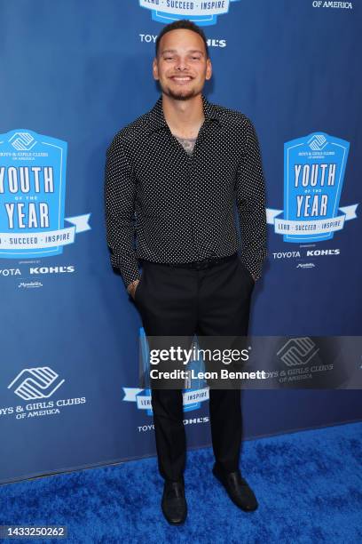 Kane Brown attends the Boys & Girls Clubs of America's 75th National Youth of The Year Gala at The Beverly Hilton on October 13, 2022 in Beverly...