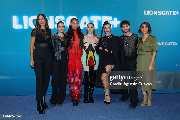 Camila Jimenez, 'Yellow' Executive Producer, Sofía Auza, 'Yellow' Creator, Lizeth Selene, Tessa Ía, Eréndira Ibarra, Martín Saracho, and Silvana...