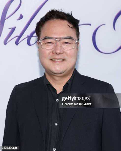 Chris Chan Lee attends the "Silent River" Opening Night Theatrical Premiere at Laemmle Glendale on October 13, 2022 in Glendale, California.