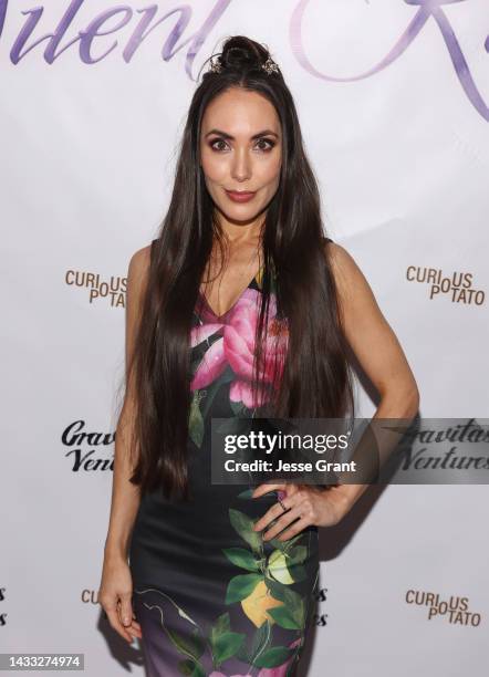 Mandy Amano attends the "Silent River" Opening Night Theatrical Premiere at Laemmle Glendale on October 13, 2022 in Glendale, California.