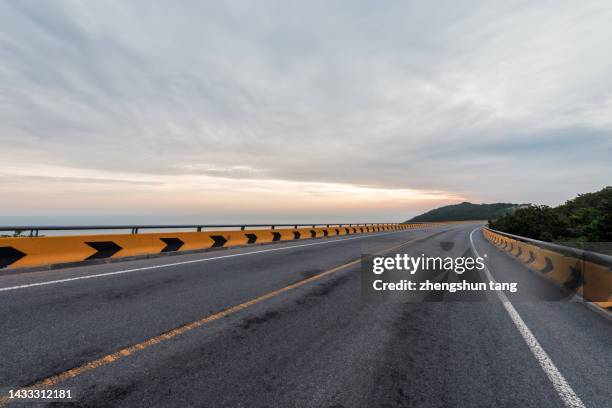 coastal road - hdr stock pictures, royalty-free photos & images