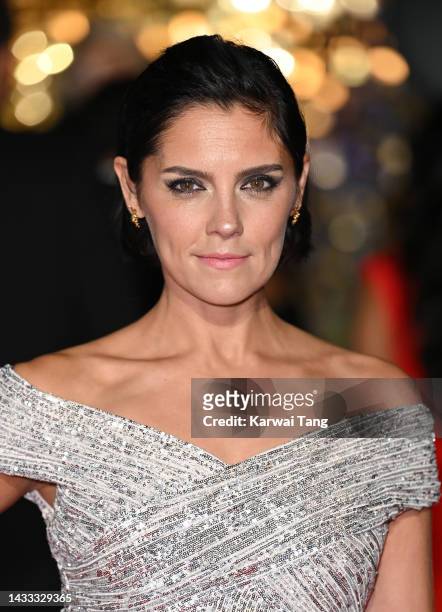 Annabel Scholeyattends the National Television Awards 2022 at OVO Arena Wembley on October 13, 2022 in London, England.