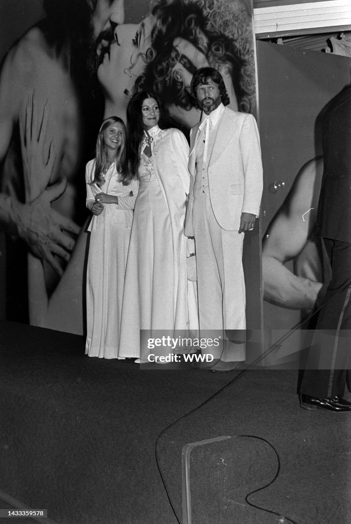 Rita Coolidge, Tracy Kristofferson, and Kris Kristofferson attend the ...