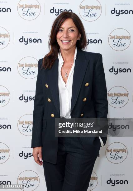 Davina McCall attends the Good Housekeeping Live event celebrating 100 years of the magazine, in partnership with Dyson on October 14, 2022 in...