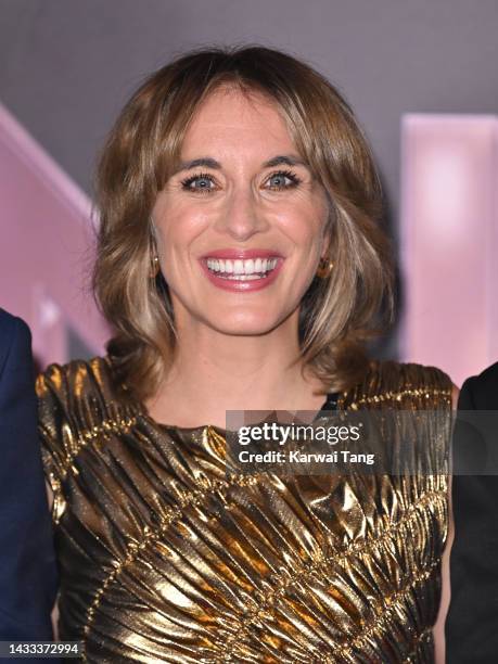 Vicky McClure in the winners' room at the National Television Awards 2022 at OVO Arena Wembley on October 13, 2022 in London, England.