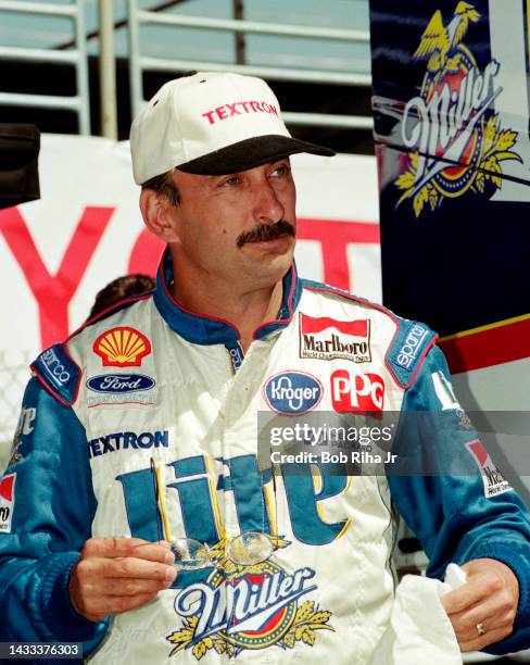 Racer Bobby Rahal at the Long Beach Grand Prix Race, April 11, 1997 in Long Beach, California.