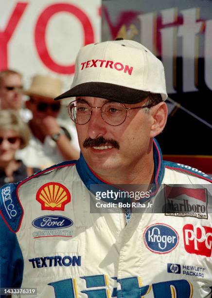 Racer Bobby Rahal at the Long Beach Grand Prix Race, April 11, 1997 in Long Beach, California.
