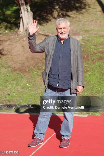 Francesco Piccolo attends the red carpet for "Stregati Dal Grande Schermo" during the 17th Rome Film Festival at Auditorium Parco Della Musica on...